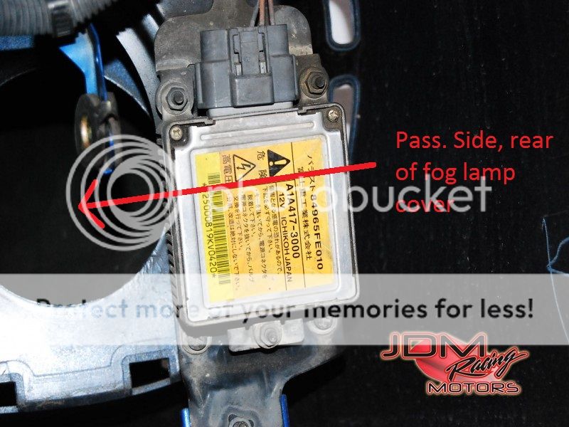 Ballast location? Bugeye HID NASIOC